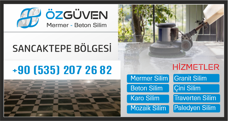 Sancaktepe Mermer Silim Beton Silim Mozaik Silimi